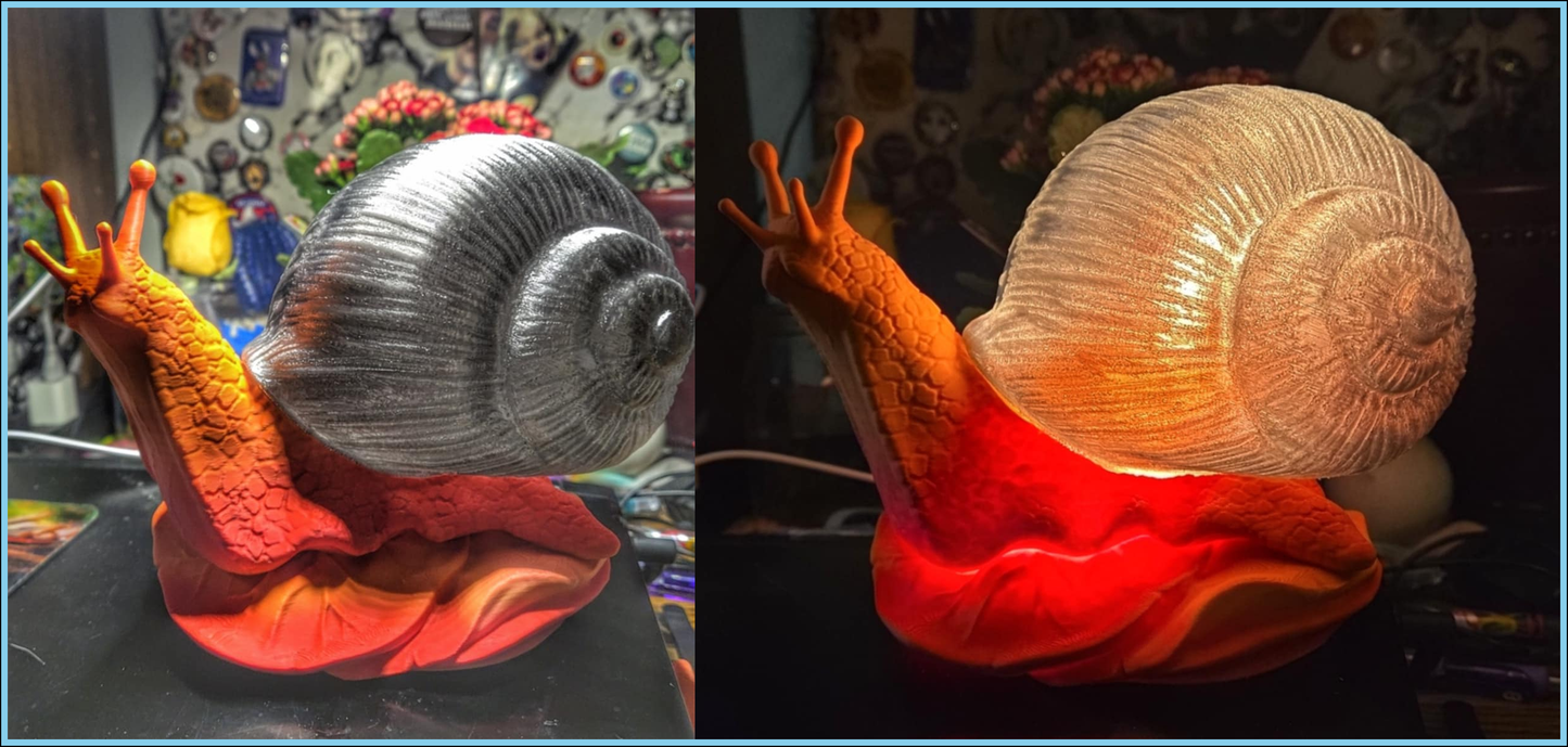 Magical Magma Fire Snail Lamp - Night Light, Ambient Lighting